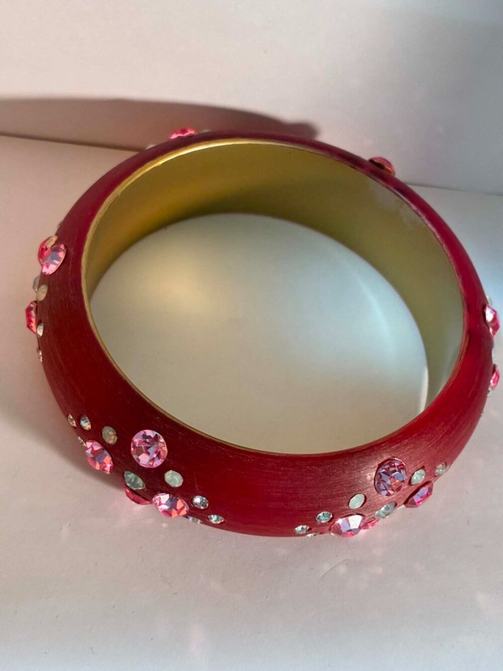 Lucite Bangle Bracelet - Picture 3 of 4